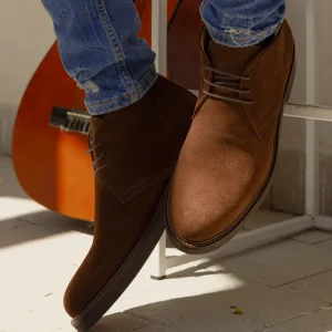 EXTON Polacchino uomo Camoscio 444