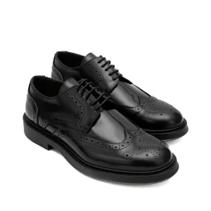 EXTON Stringate uomo PELLE ABRASIVATA 271